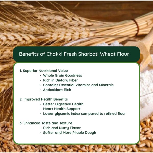 Premium Sharbati Wheat Flour – Stone-Ground Goodness - Image 5