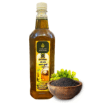 Alokam Sattvam Premium Black Mustard Oil - Thick, Unrefined & Nutrient Rich 1L